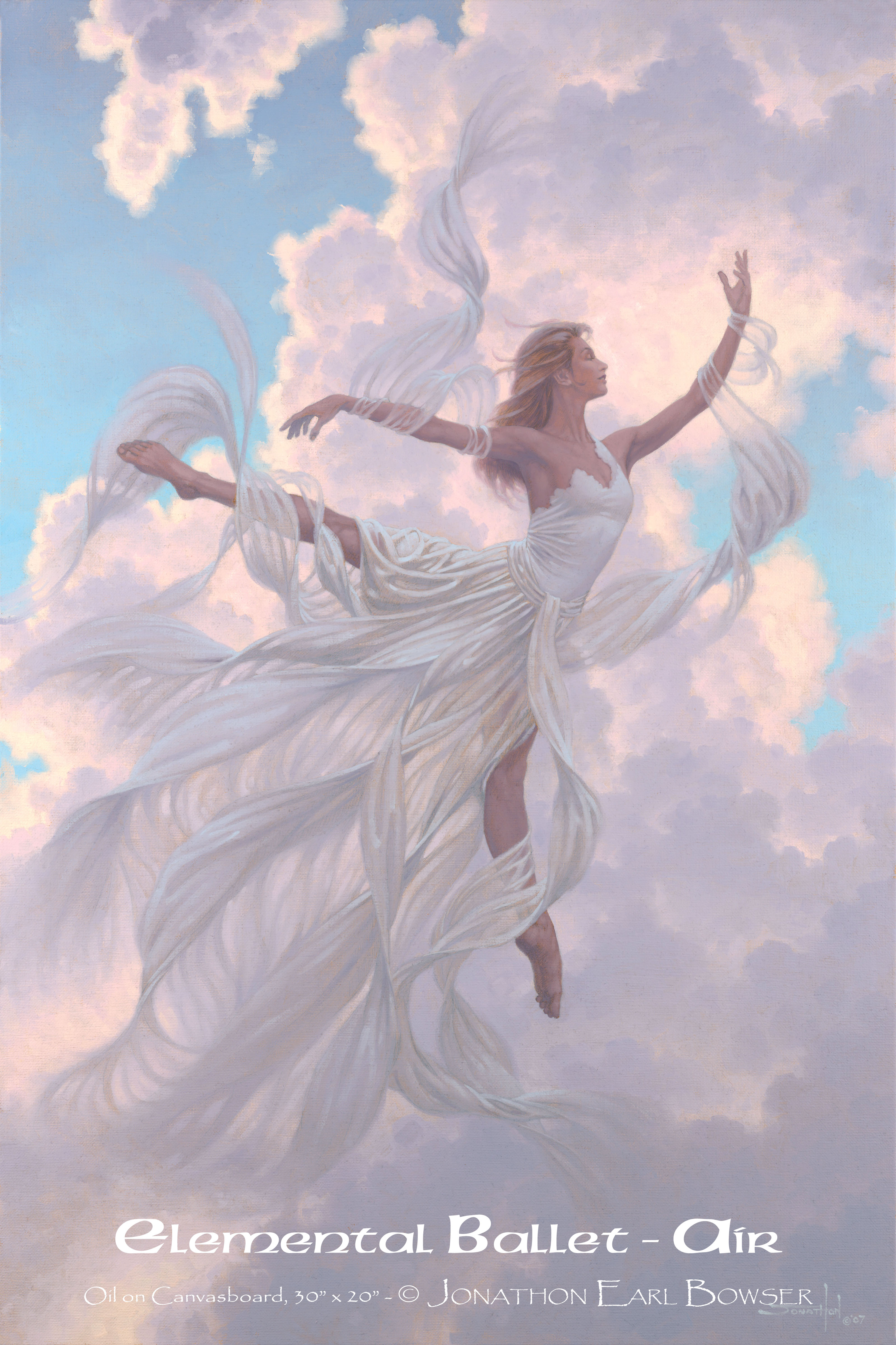 Ветер в образе человека. Канадский художник Джонатан Эрл Боузер. Художник Jonathon Earl Bowser. Фейри Сильфы. Нефела богиня.